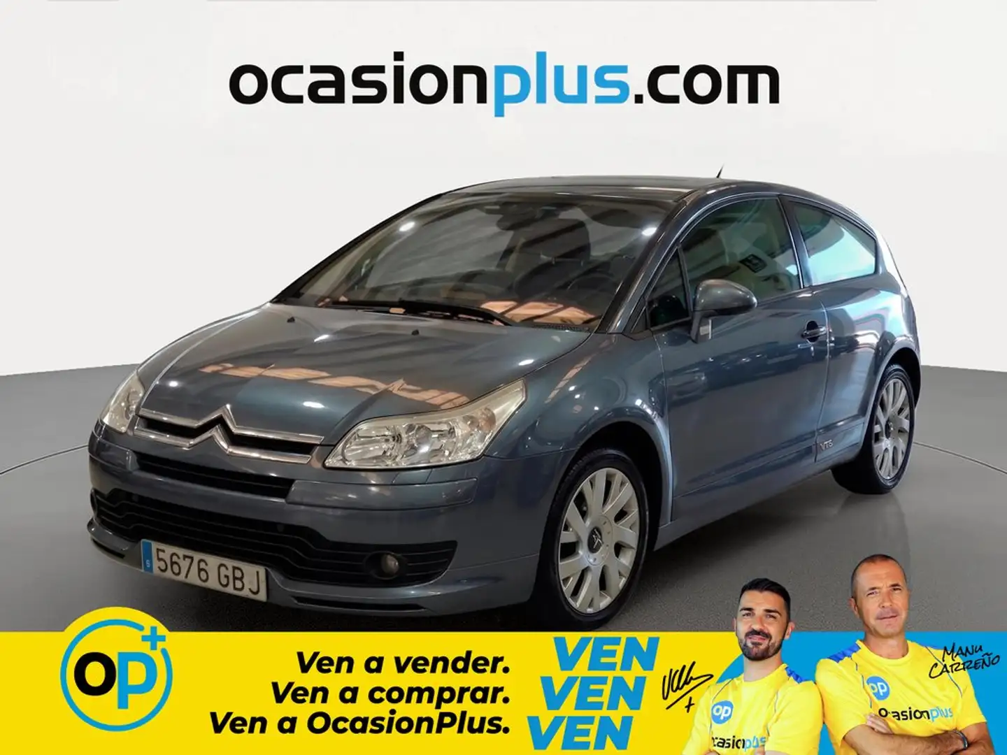 Citroen C4 Coupé 1.6HDI VTS 110 Gris - 1