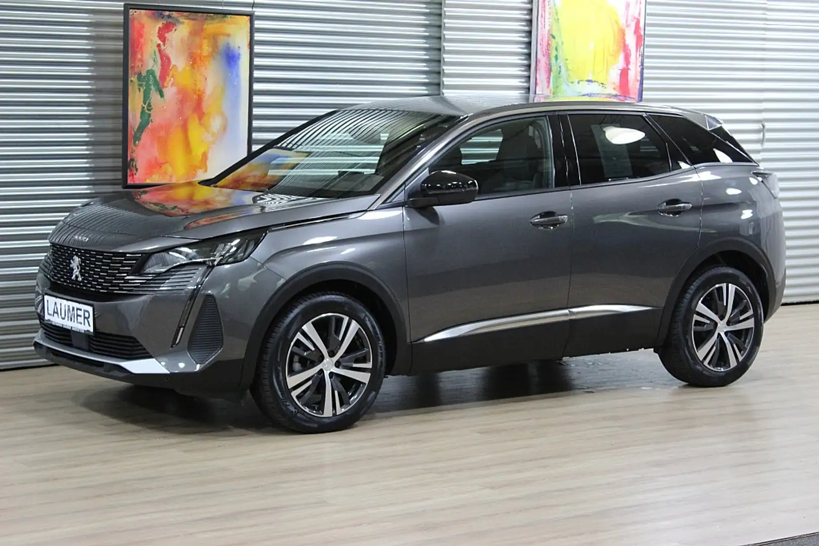 Peugeot 3008 Hybrid 136 E-DCS6 Allure Automatik +Sitzheizung Gris - 1