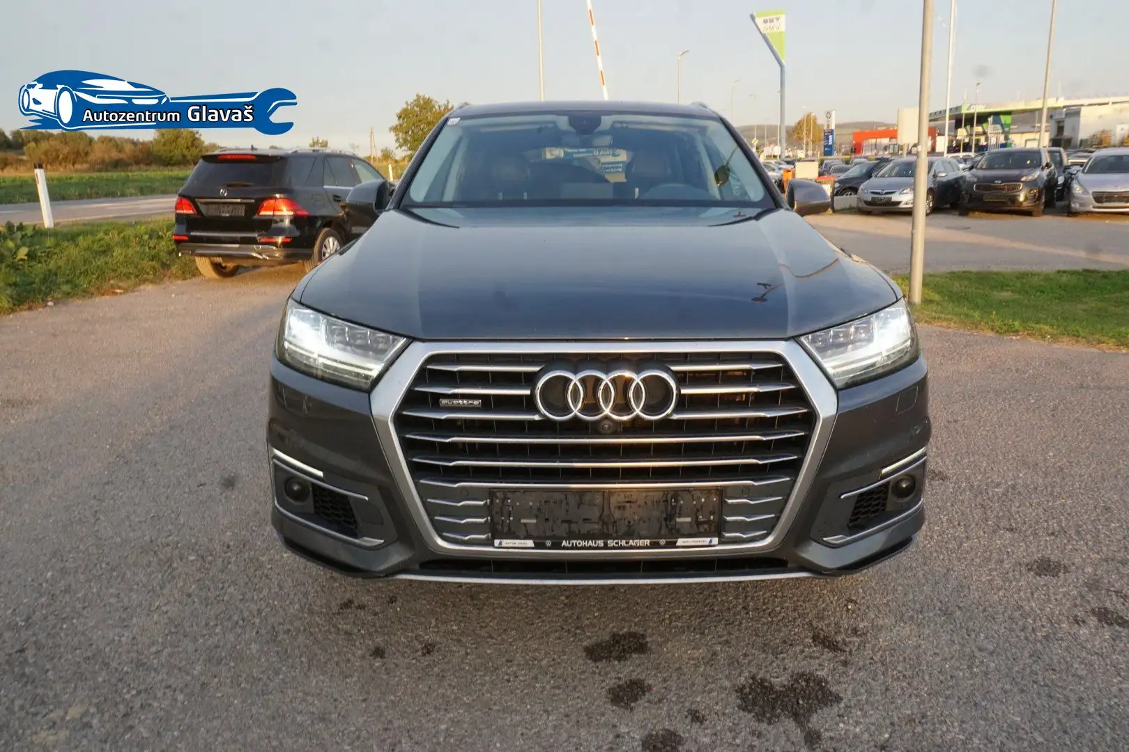 Audi Q7 3.0 TDI e-tron (Hybrid) quattro Grau - 1