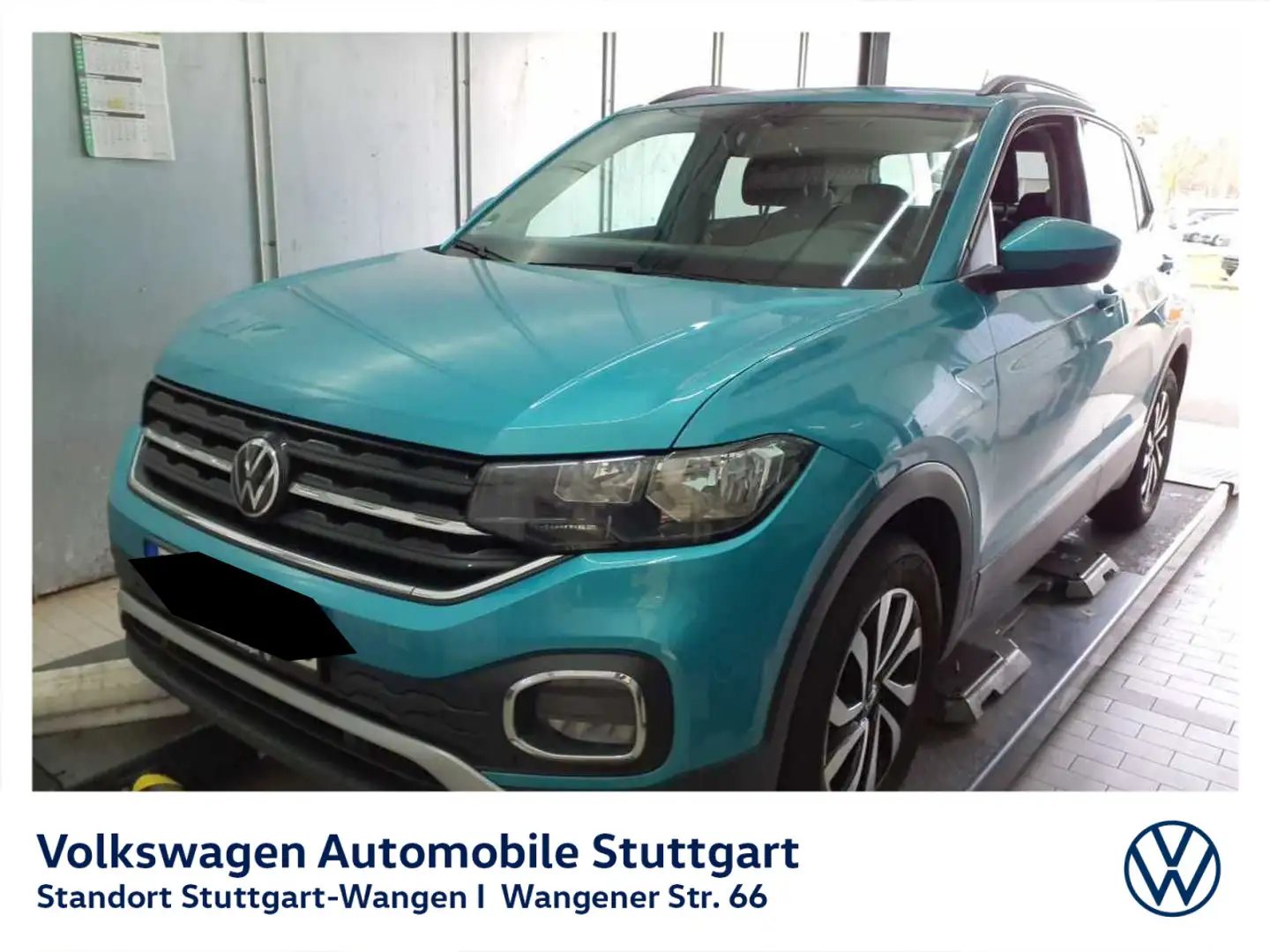 Volkswagen T-Cross Active 1.0 TSI DSG Navi ACC SHZ PDC Blau - 2