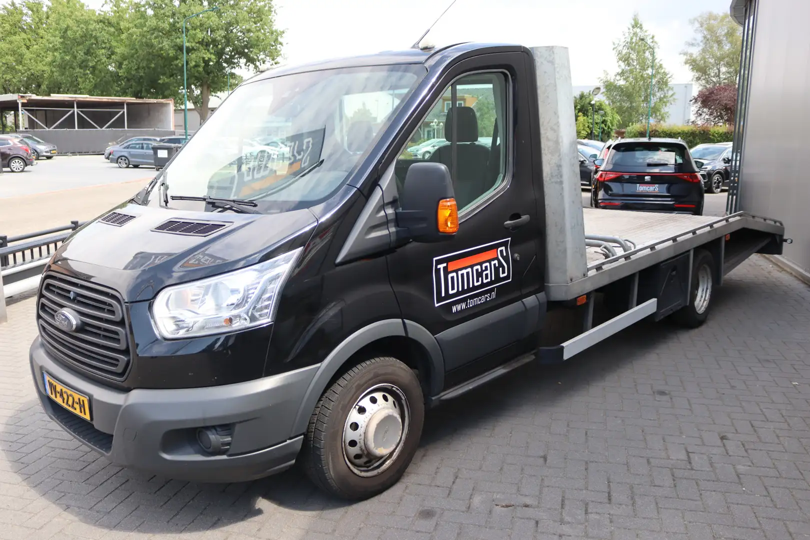 Ford Transit 350 2.2 TDCI L3H1 Ambiente Oprijwagen 1st.-eigenaa Zwart - 2
