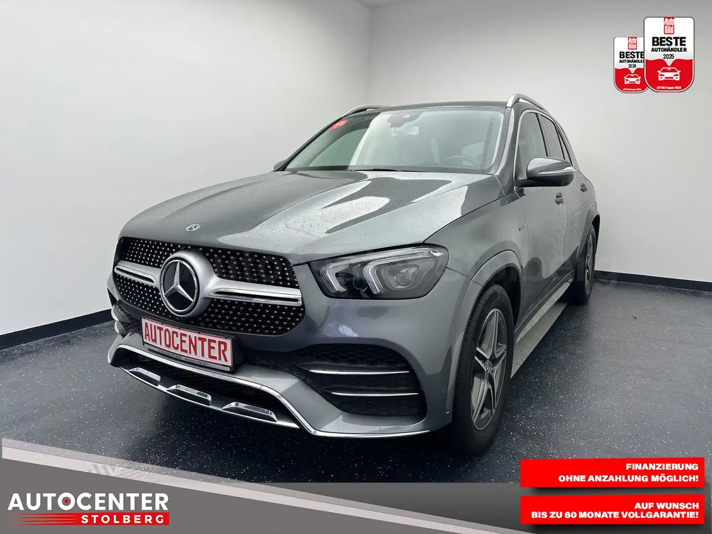 Mercedes-Benz GLE 350 de 4Matic AMG LINE"LEDER-NAVI-CAM-SITZH" Grau - 1
