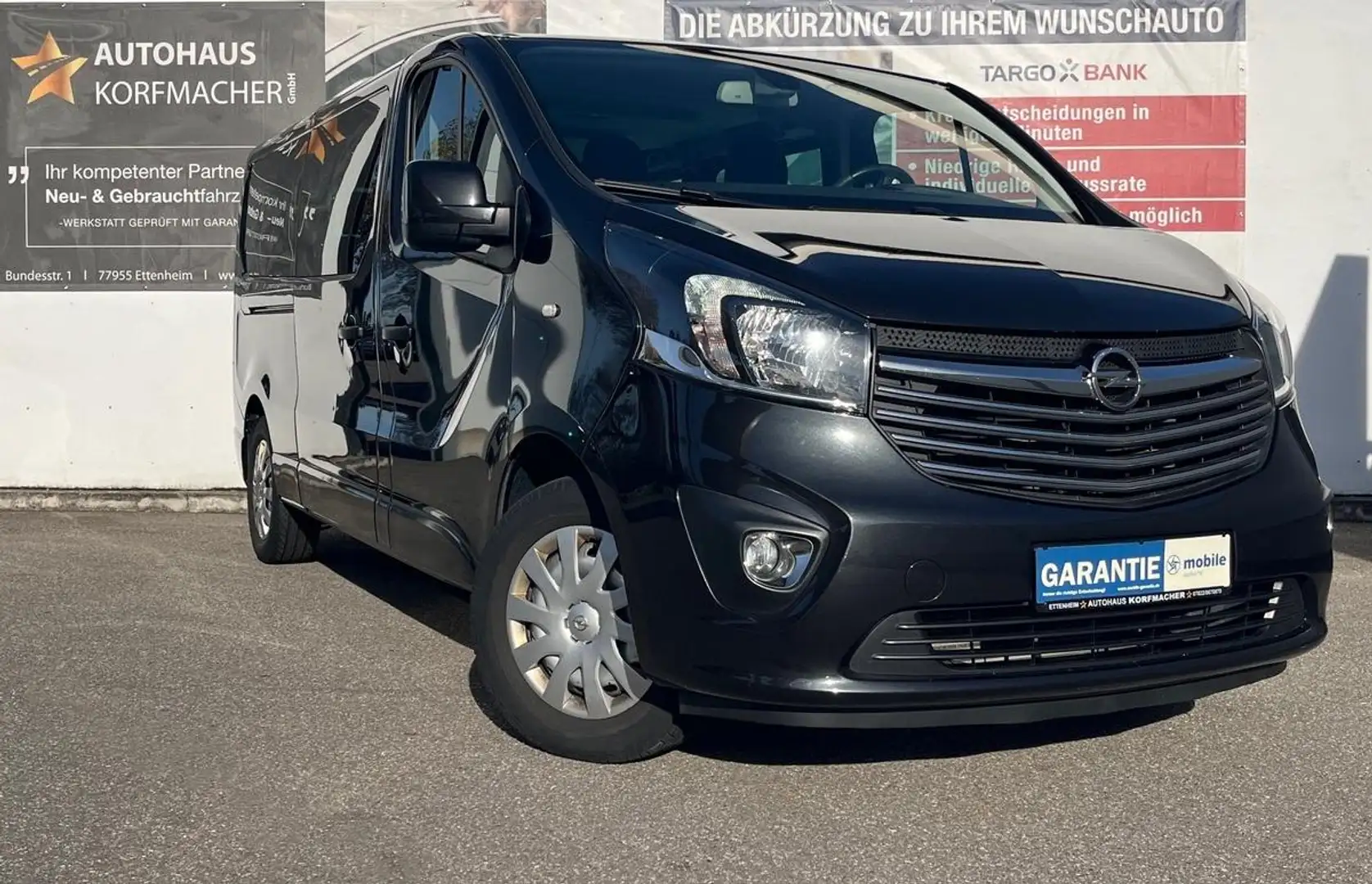 Opel Vivaro B 1.6 CDTI L2H1- 9-SITZER 2 X KLIMA NAVI Noir - 2