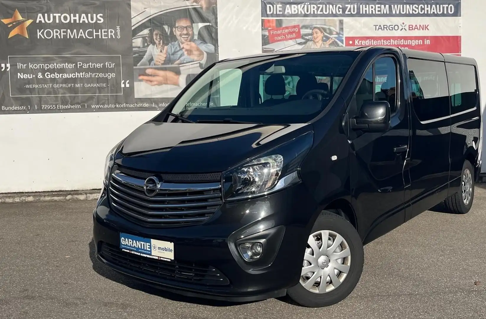 Opel Vivaro B 1.6 CDTI L2H1- 9-SITZER 2 X KLIMA NAVI Noir - 1