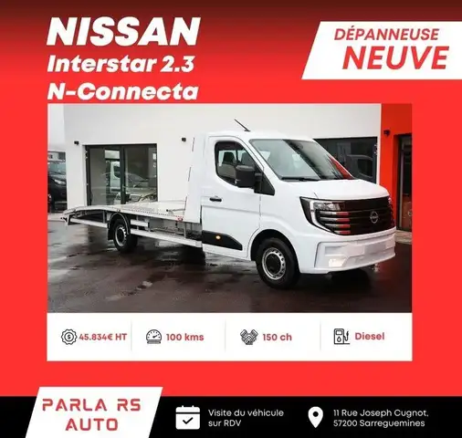 Nissan Interstar N-Connecta 2.3 DCi 150ch porte voiture neuf