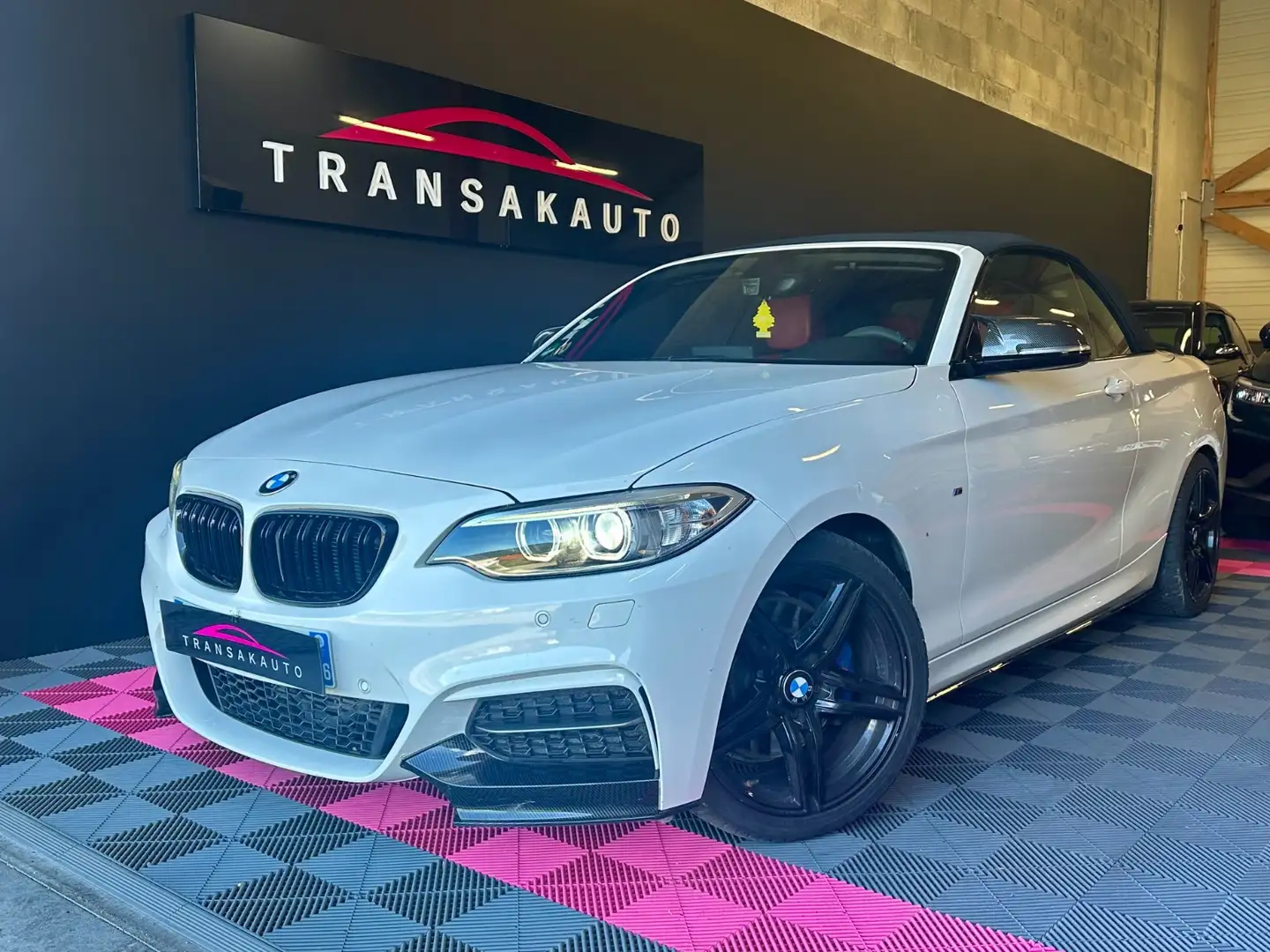 BMW 235 Cabriolet M235i xDrive 326 ch A Blanc - 2