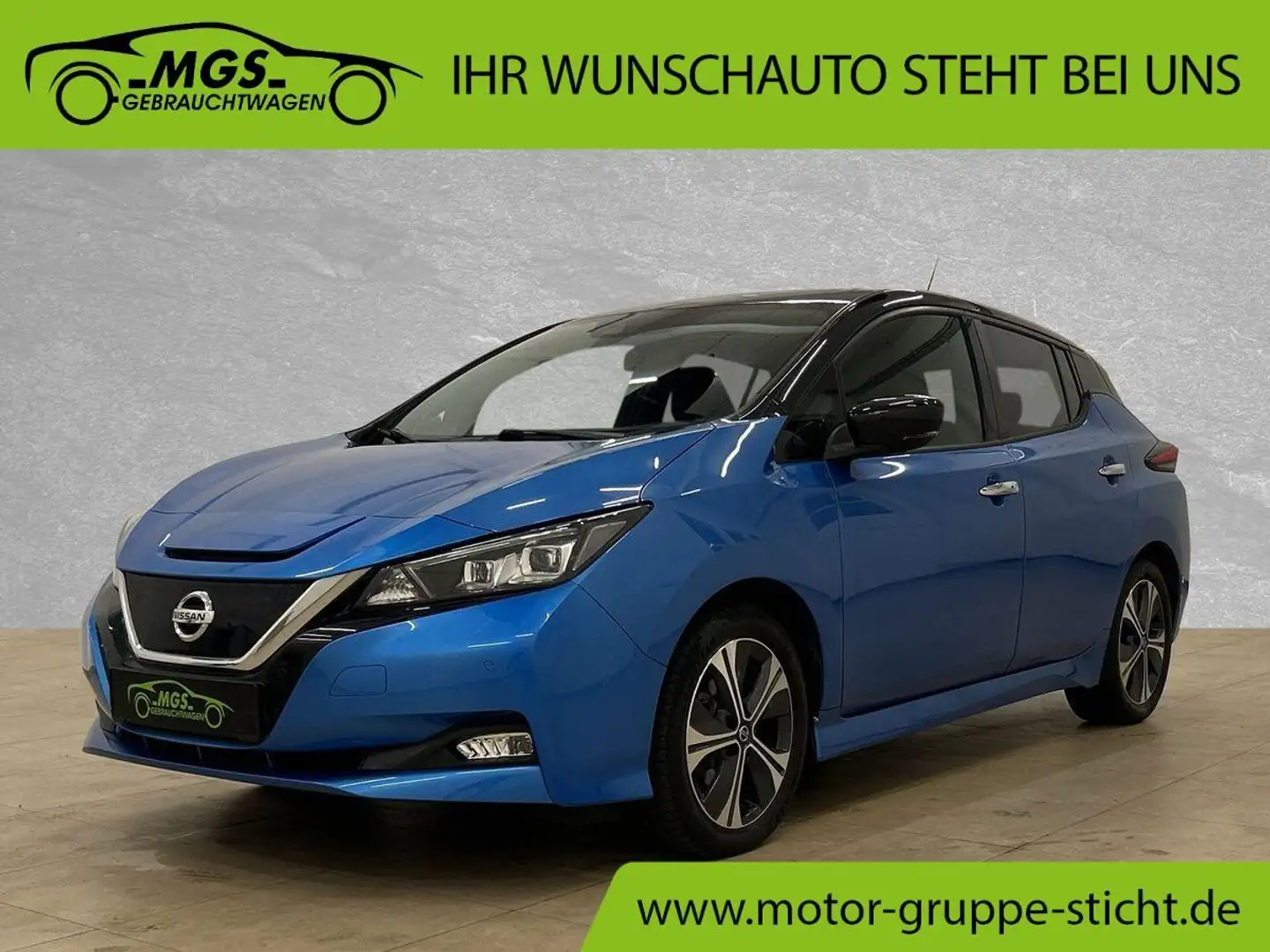 Nissan Leaf N-Connecta ANDROID #S&S #BLIS #WINTER #LED Blau - 1