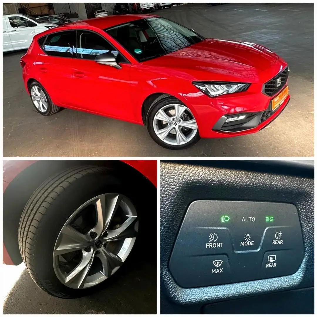 SEAT Leon FRSport  KeylessSeatDriveLED DAB+Sportsitze Rot - 1