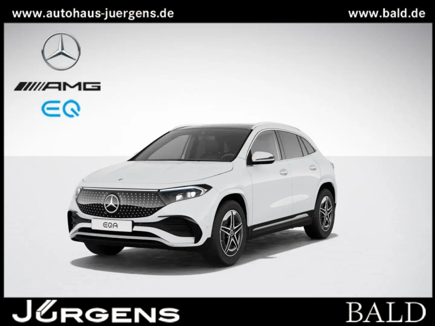 Mercedes-Benz EQA 300 4M AMG-Sport/LED/360/Pano/AHK/Distr/18' Weiß - 2