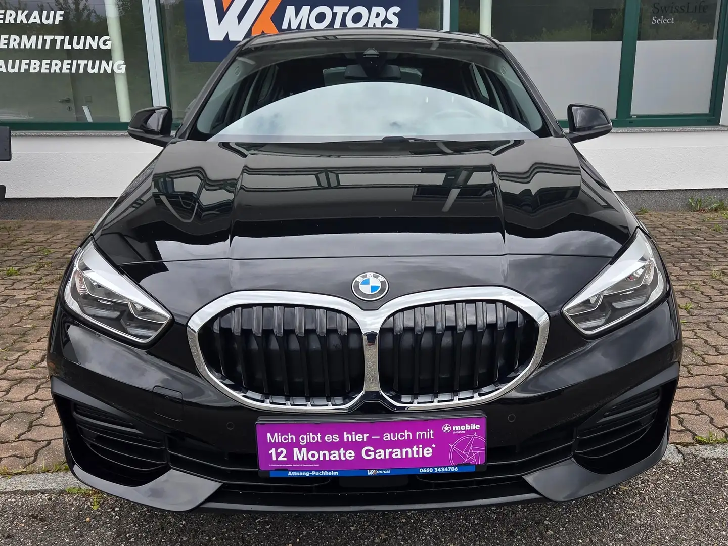 BMW 116 116 d Advantage Schwarz - 1