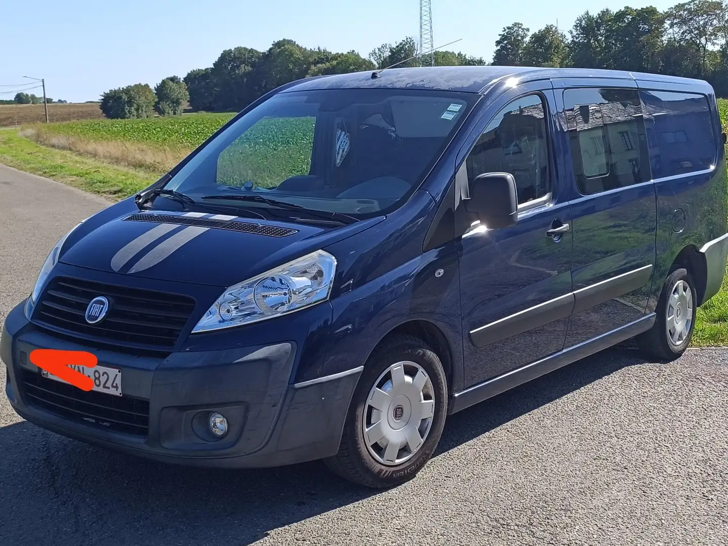 Fiat Scudo 2.0L 128ch Long châssis Blauw - 1