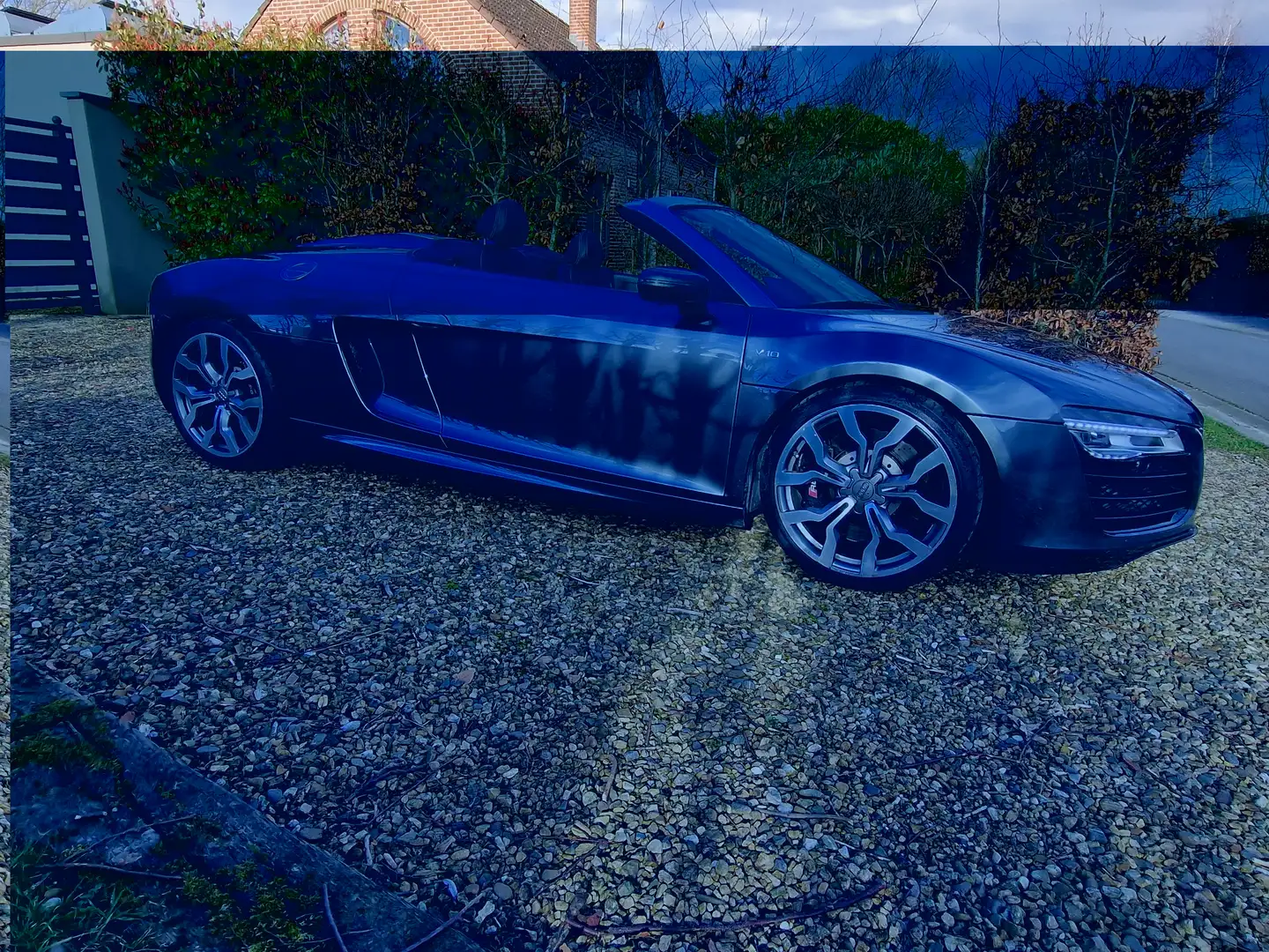 Audi R8 R8 5.2i V10 Quattro FSI S tronic Grijs - 1