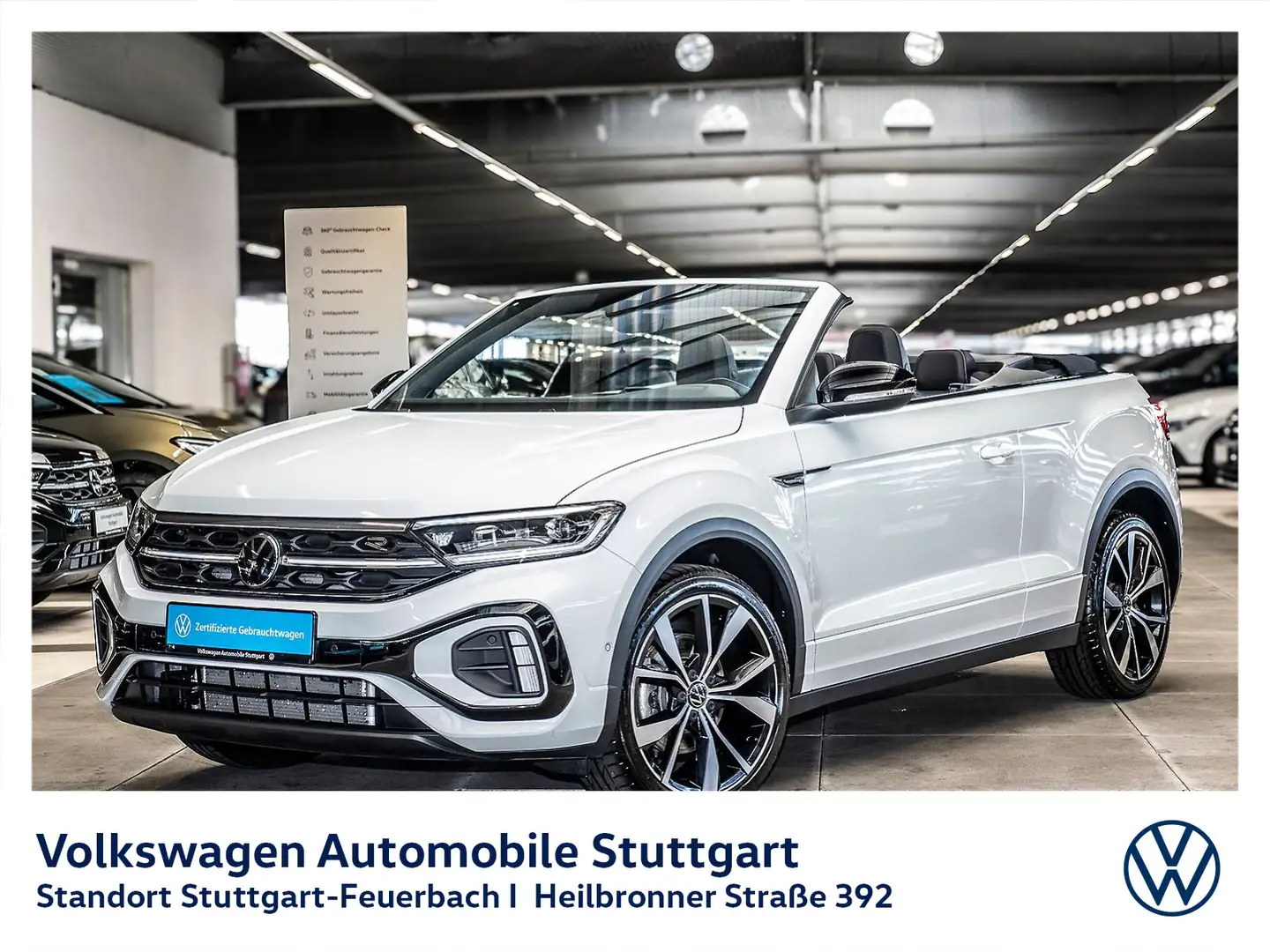 Volkswagen T-Roc R-Line 1.5 TSI DSG Navi Tempomat Weiß - 2