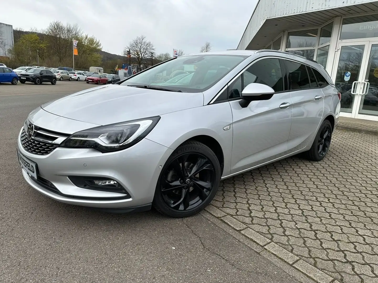Opel Astra K 1.4 Turbo INNOVATION (EURO 6d-TEMP) Zilver - 2
