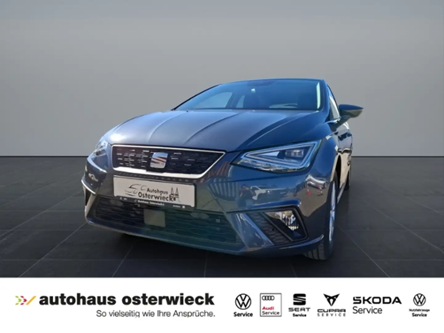 SEAT Ibiza Style 70kW/Voll-LED/KLIMA/PDC vo. + hi. Grau - 1