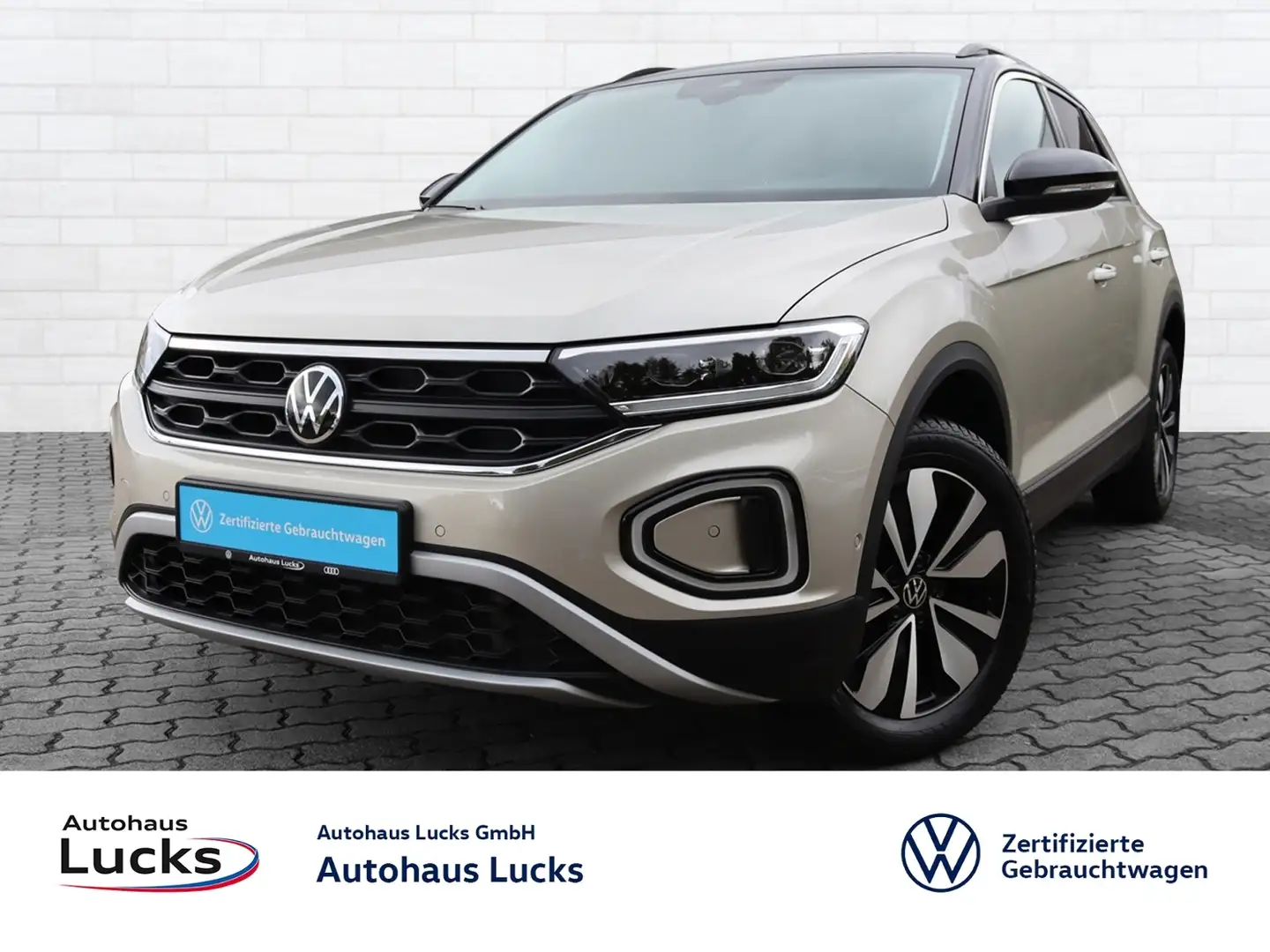 Volkswagen T-Roc 1.0 TSI Move LED+ AHK Kamera Silber - 1