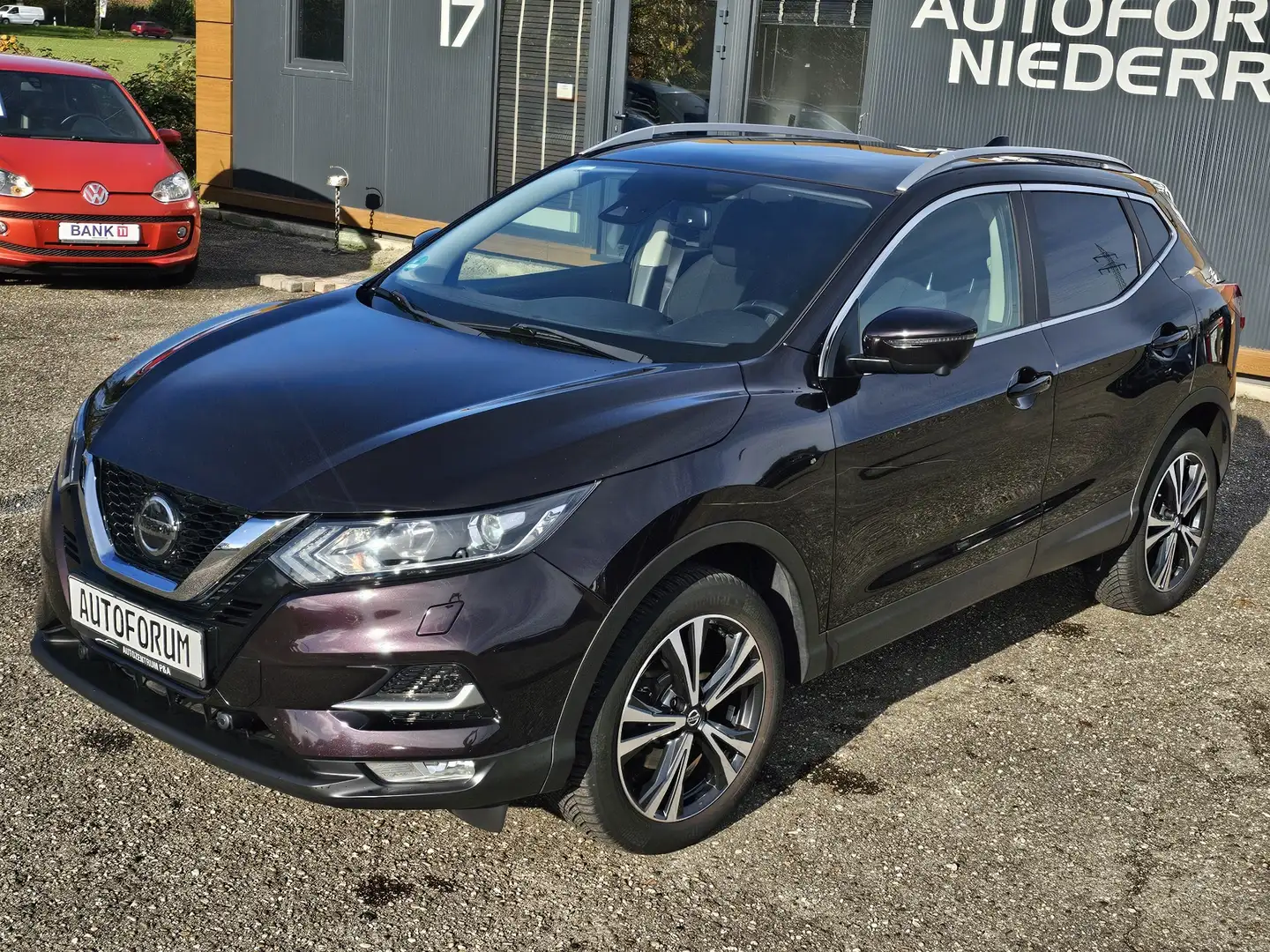 Nissan Qashqai N-Connecta Panorama *Top Wie Neu* 360° KAMERA* Violett - 1