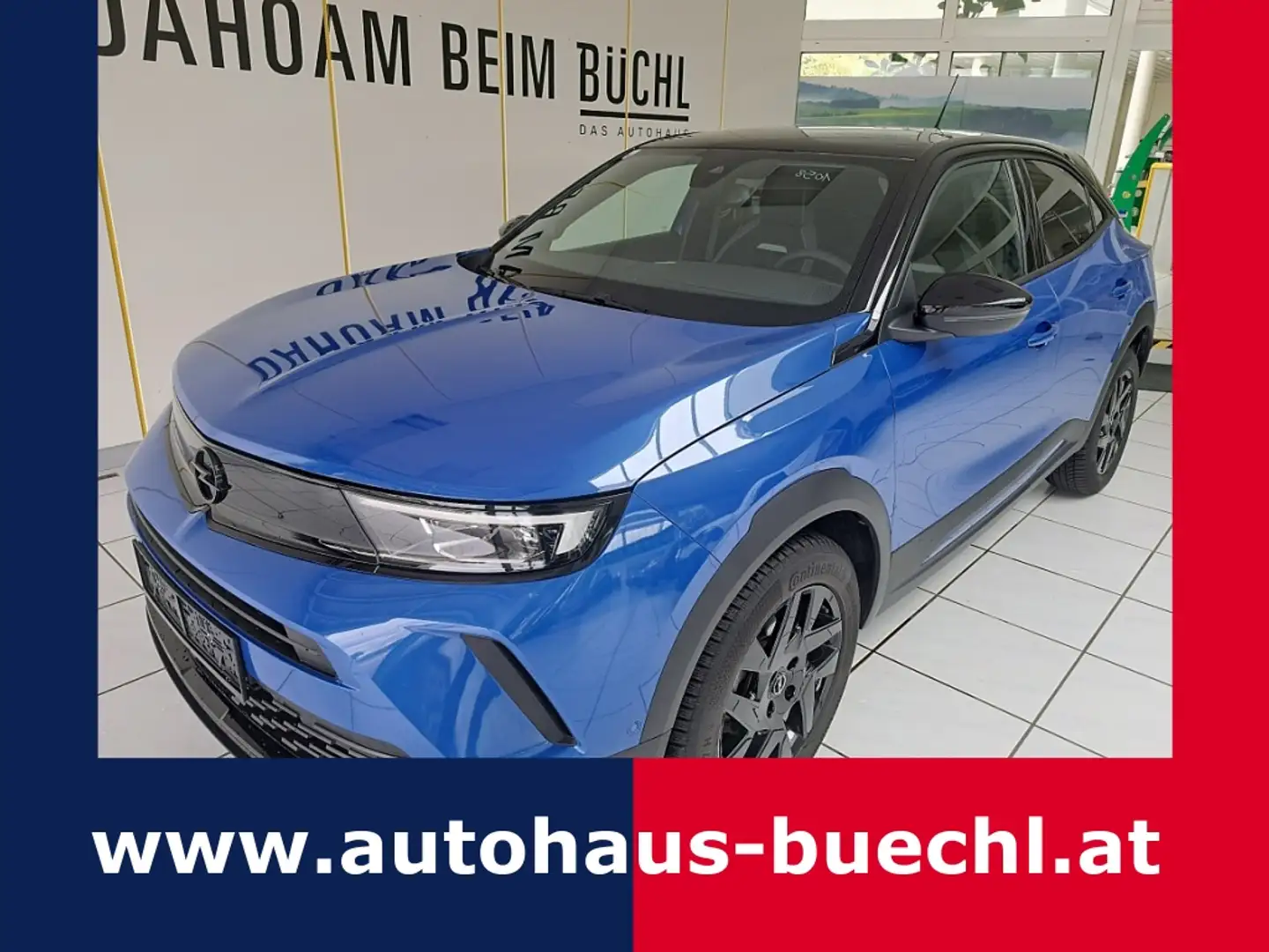 Opel Mokka 1,2 Direct Injection Turbo GS Blau - 1