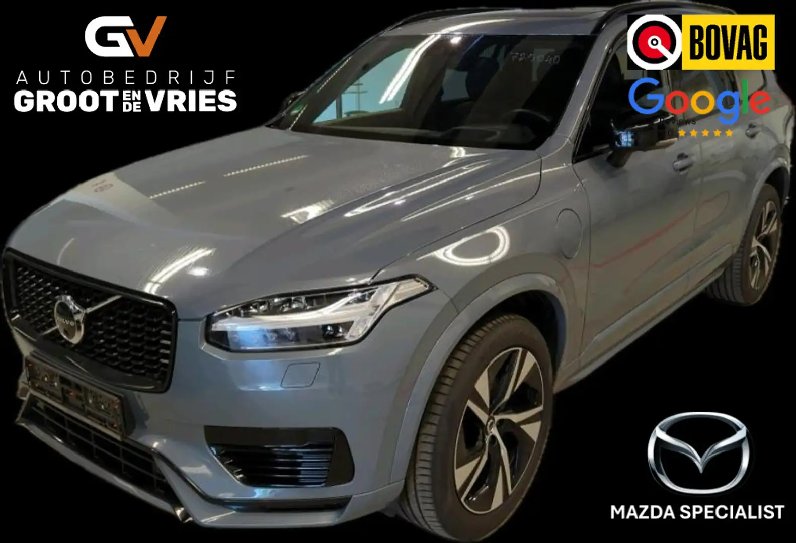 Volvo XC90 2.0 T8 Recharge AWD R-Design Luchtvering|Panoramad Grijs - 1