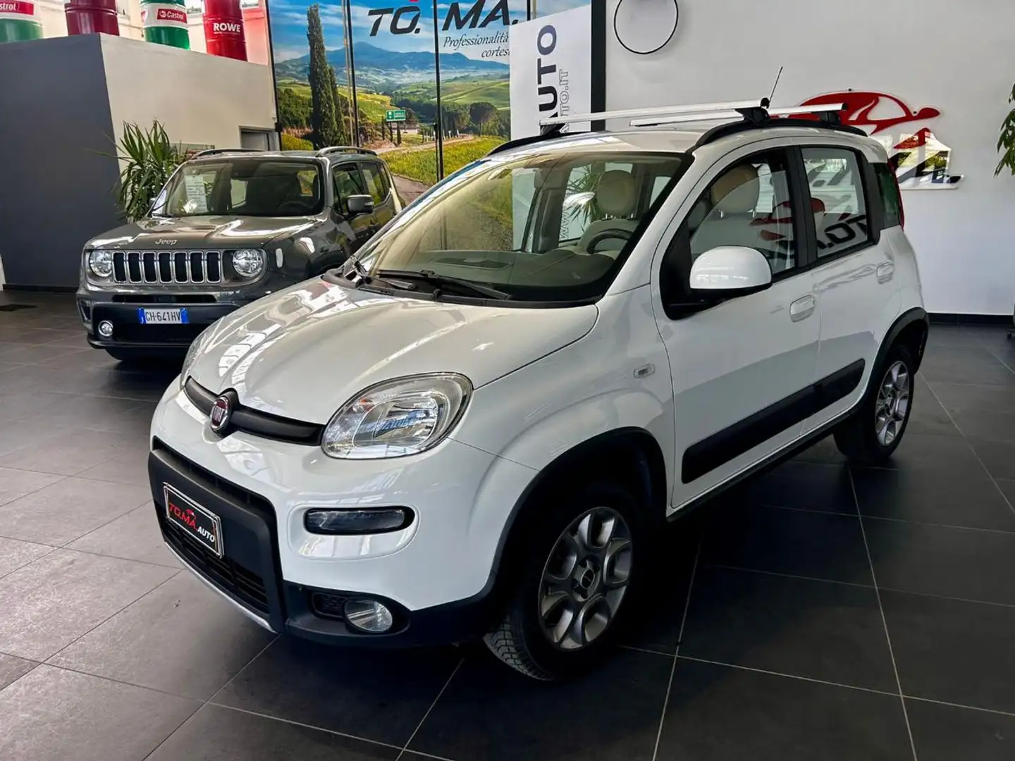 Fiat Panda 1.3 MJT 95 CV S&S 4x4 Bianco - 1