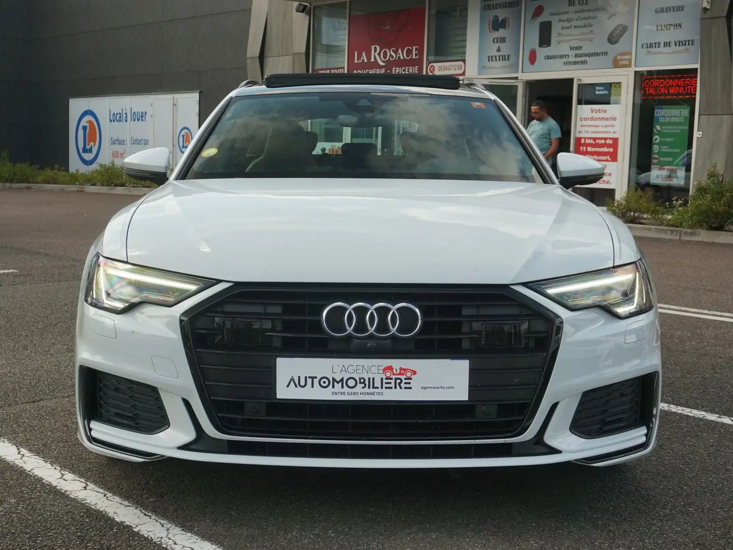 Audi A6 Avant 40 S Line 2.0 TDI 16V Mild Hybrid S-Tronic7 Bianco - 2
