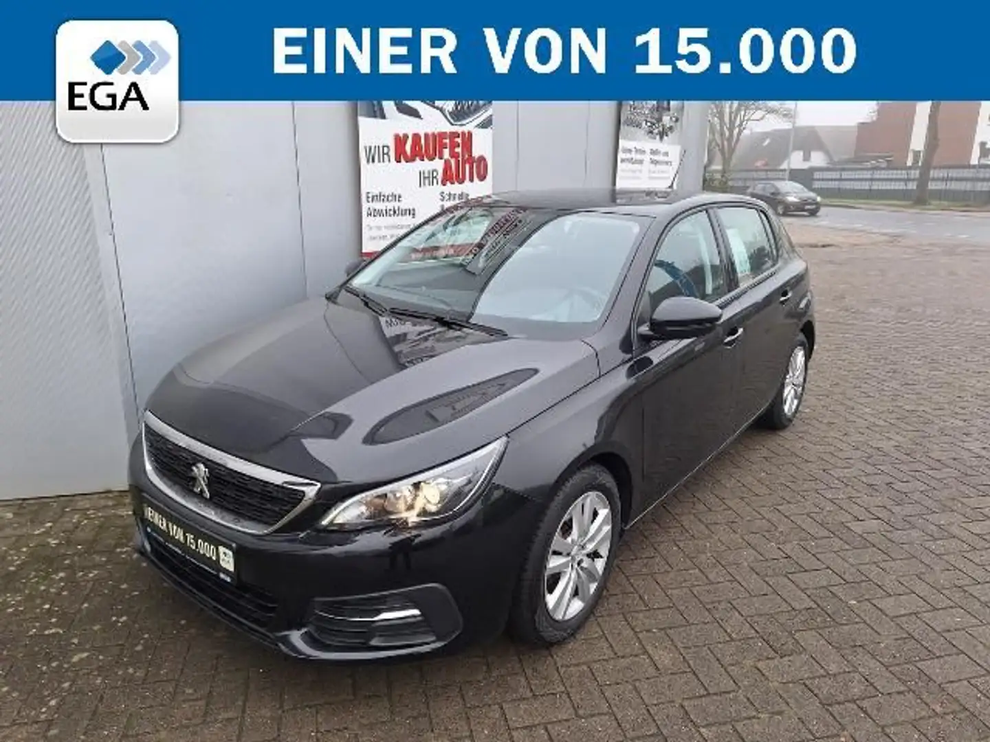 Peugeot 308 NAVI*CARPLAY*SITZHEIZUNG*KAMERA*ALLWETTER Schwarz - 1