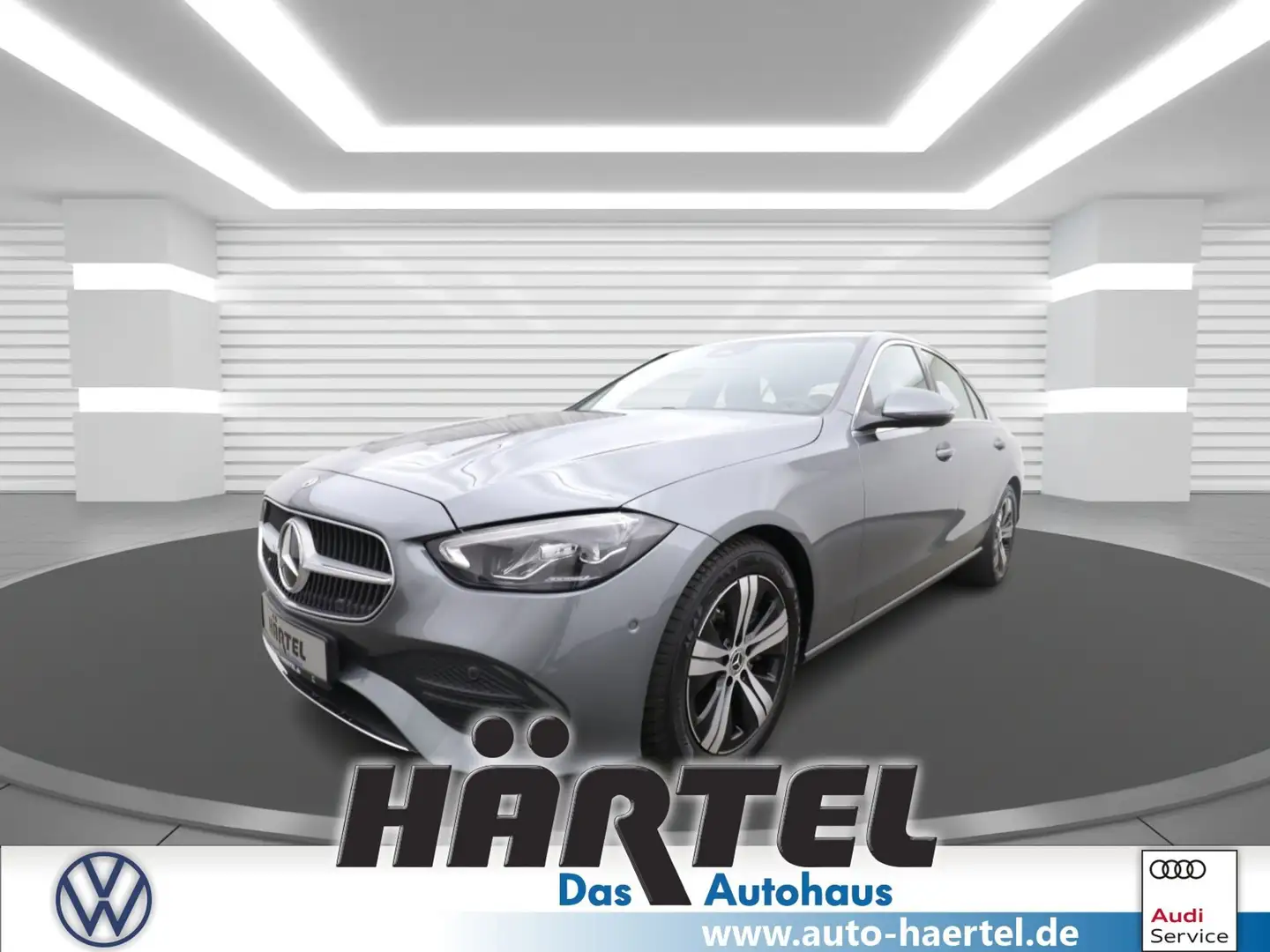 Mercedes-Benz C 200 AVANTGARDE 9G-TRONIC (+LEDER) Bluetooth Navi Grau - 1