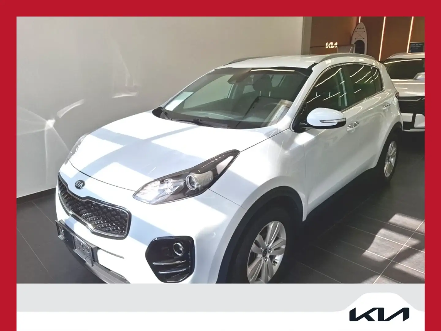 Kia Sportage 1,7 CRDI ISG Österreich Edition Weiß - 1