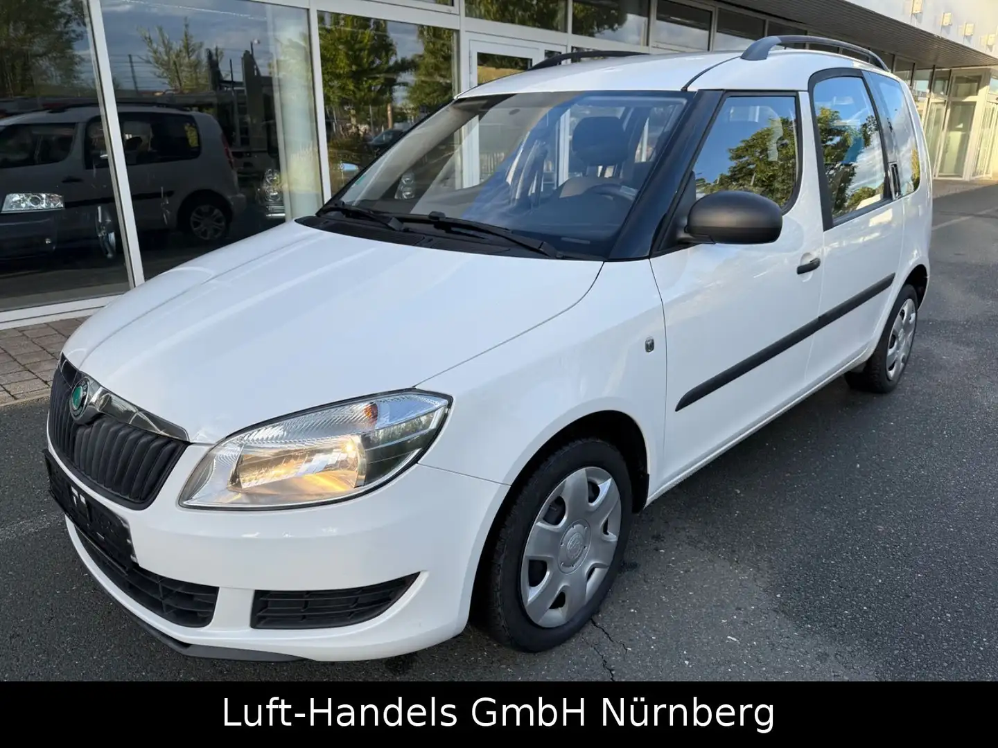 Skoda Roomster Active Plus Edition 1.2 Klima 1.Hand Bianco - 1