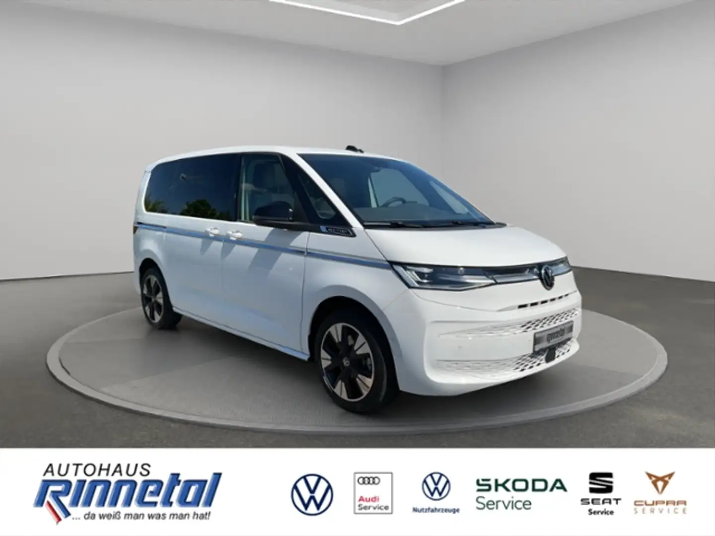 Volkswagen T7 Multivan Style  2,0 l TSI OPF 150 kW KÜ 19" LM+PANO+EASY O Білий - 2