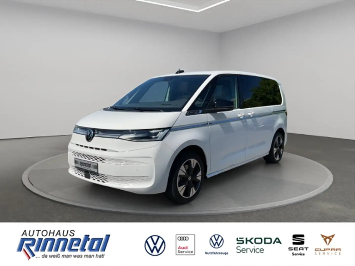 Volkswagen T7 Multivan Style  2,0 l TSI OPF 150 kW KÜ 19" LM+PANO+EASY O Blanco - 1