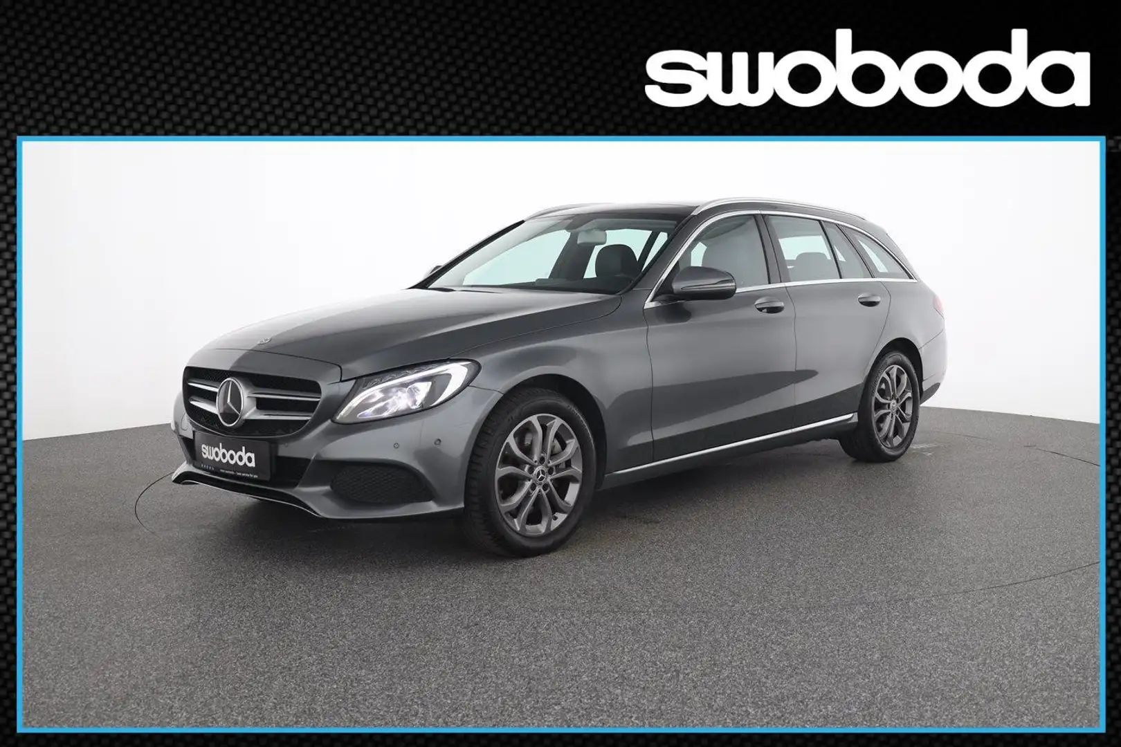 Mercedes-Benz C 300 e  Avantgarde AHK LED NAVI PANO Grau - 1