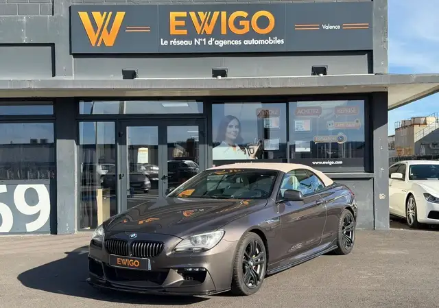 BMW 650 serie cabriolet 4.4 v8 650i 405ch bva carvertical vierge