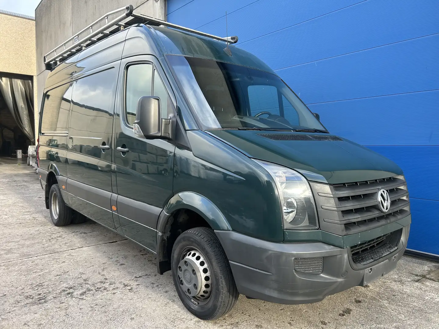 Volkswagen crafter 2.0 TDi (15.694 euro excl) 3,5 T Sleep! Groen - 1