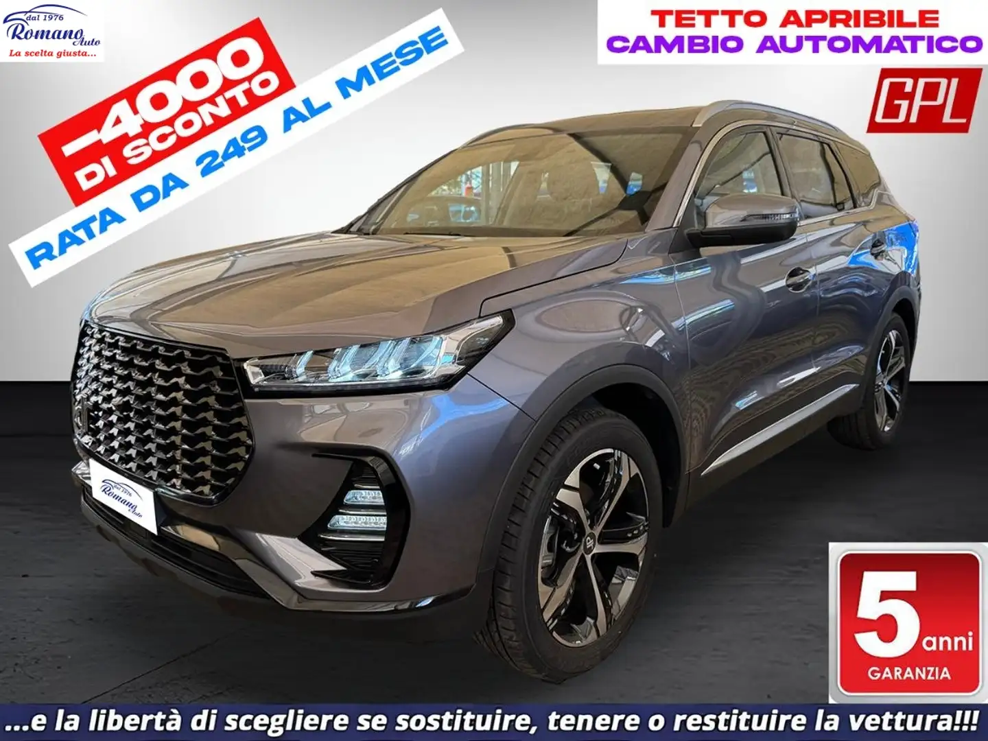DR Automobiles DR6.0 dr 6.0 1.5 Turbo CVT Bi-Fuel GPL Gris - 1