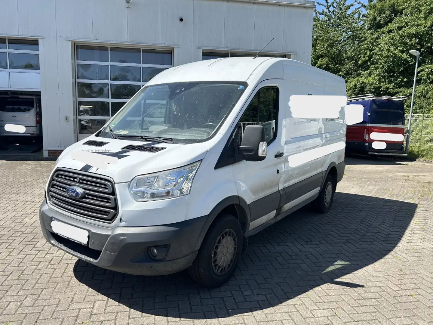 Ford Transit Kasten 2.2 TDCi 350 L2 RWD Trend AHK Wit - 2