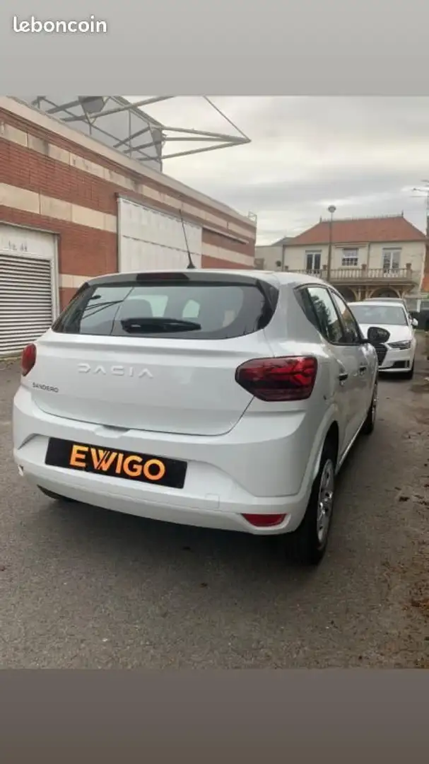 Dacia Sandero 1.0 SCE 65 ACCESS Weiß - 2
