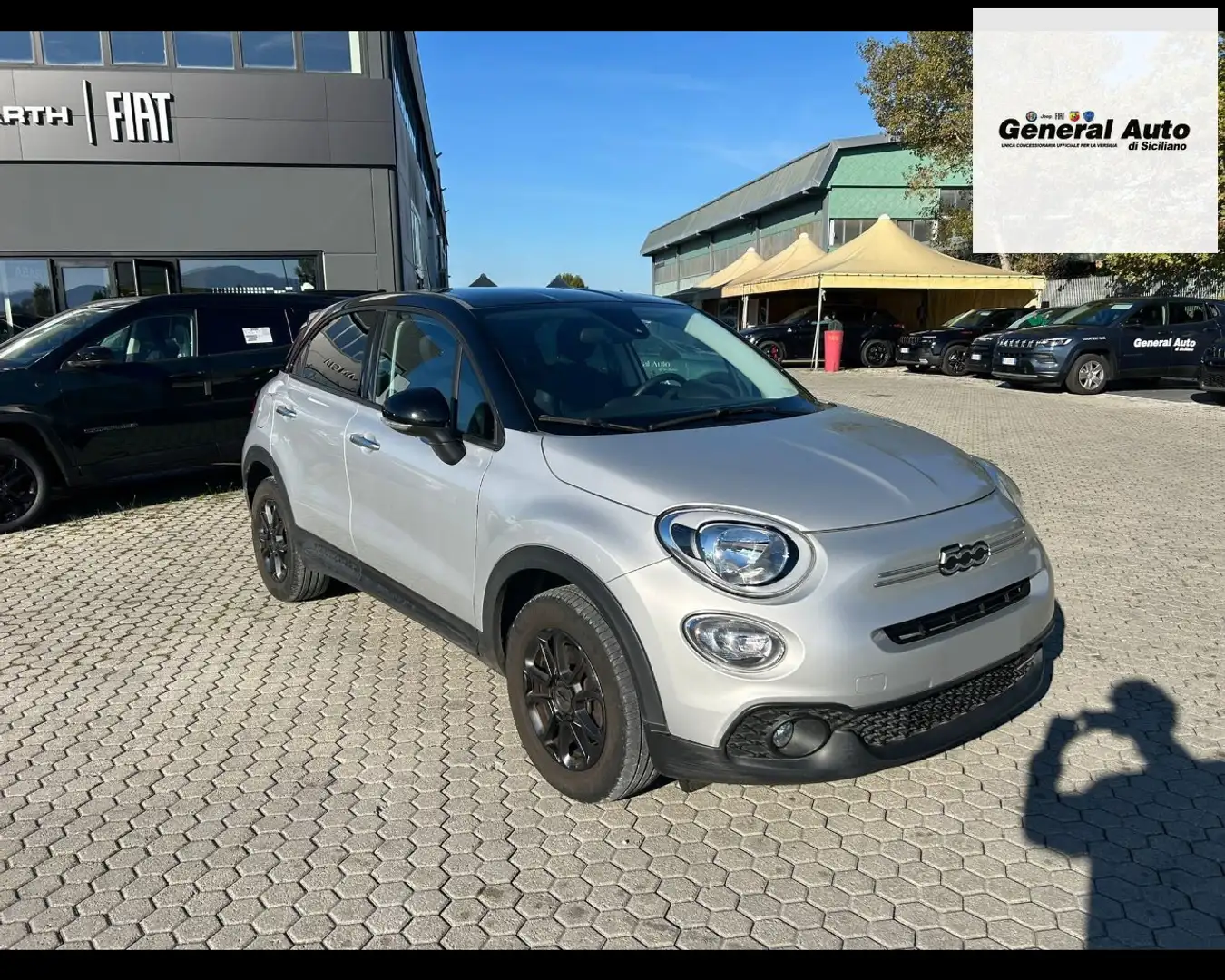 Fiat 500X 1.5 t4 hybrid 130cv dct Silber - 1