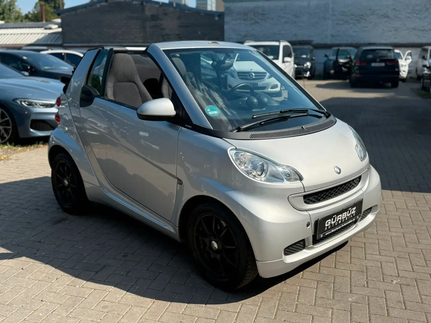 smart forTwo cabrio Micro Hybrid Drive Klima* Argent - 1