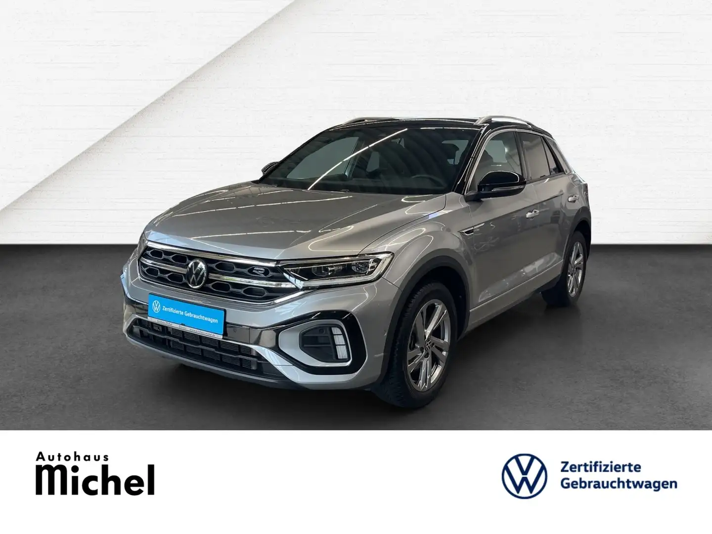 Volkswagen T-Roc TDI DSG R-Line 280,-mtl. ohne Anzahlung Argento - 1
