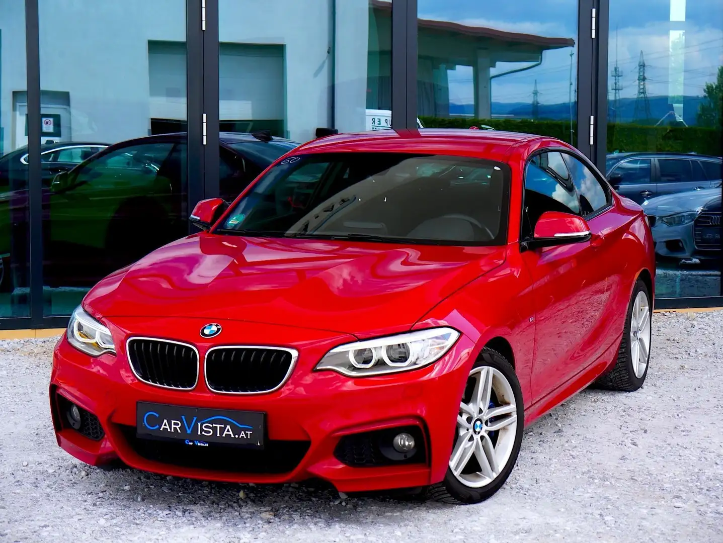 BMW 218 d M Sport Rot - 1