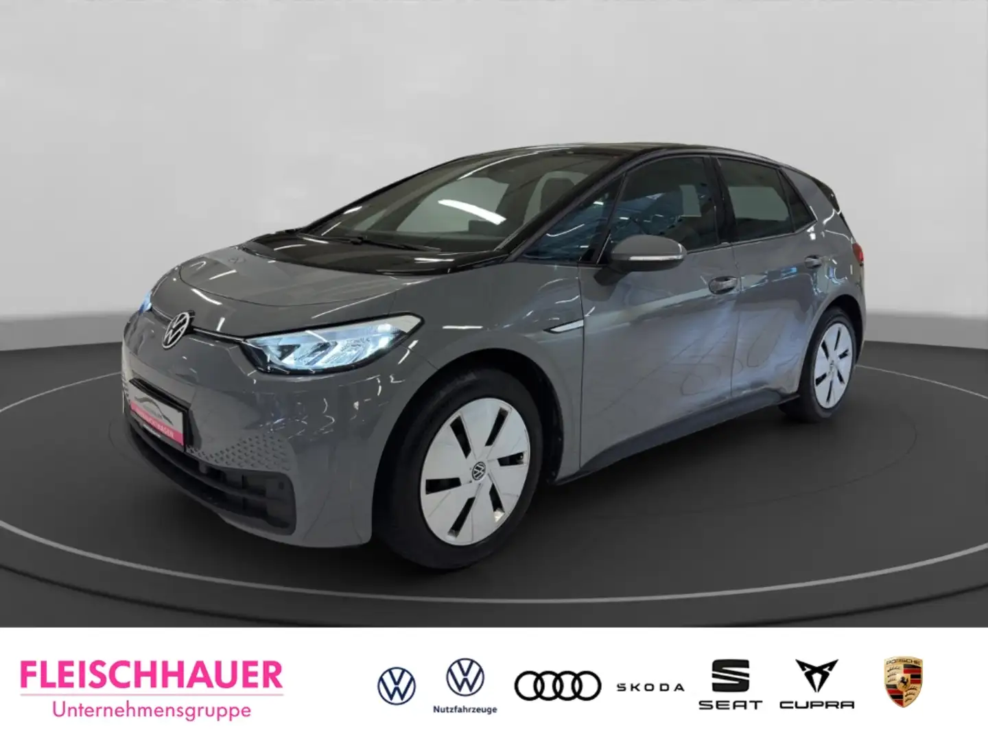 Volkswagen ID.3 Pure Performance Navi+LED+SHZ+App+Wärmepumpe Grau - 1