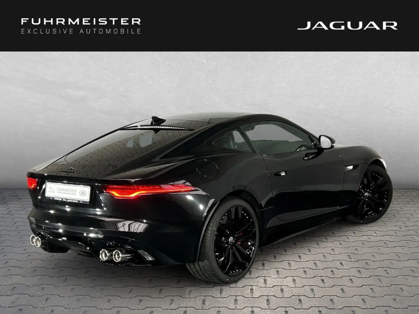 Jaguar F-Type Coupe P450 AWD R-Dyn. Panoramadach Чорний - 2