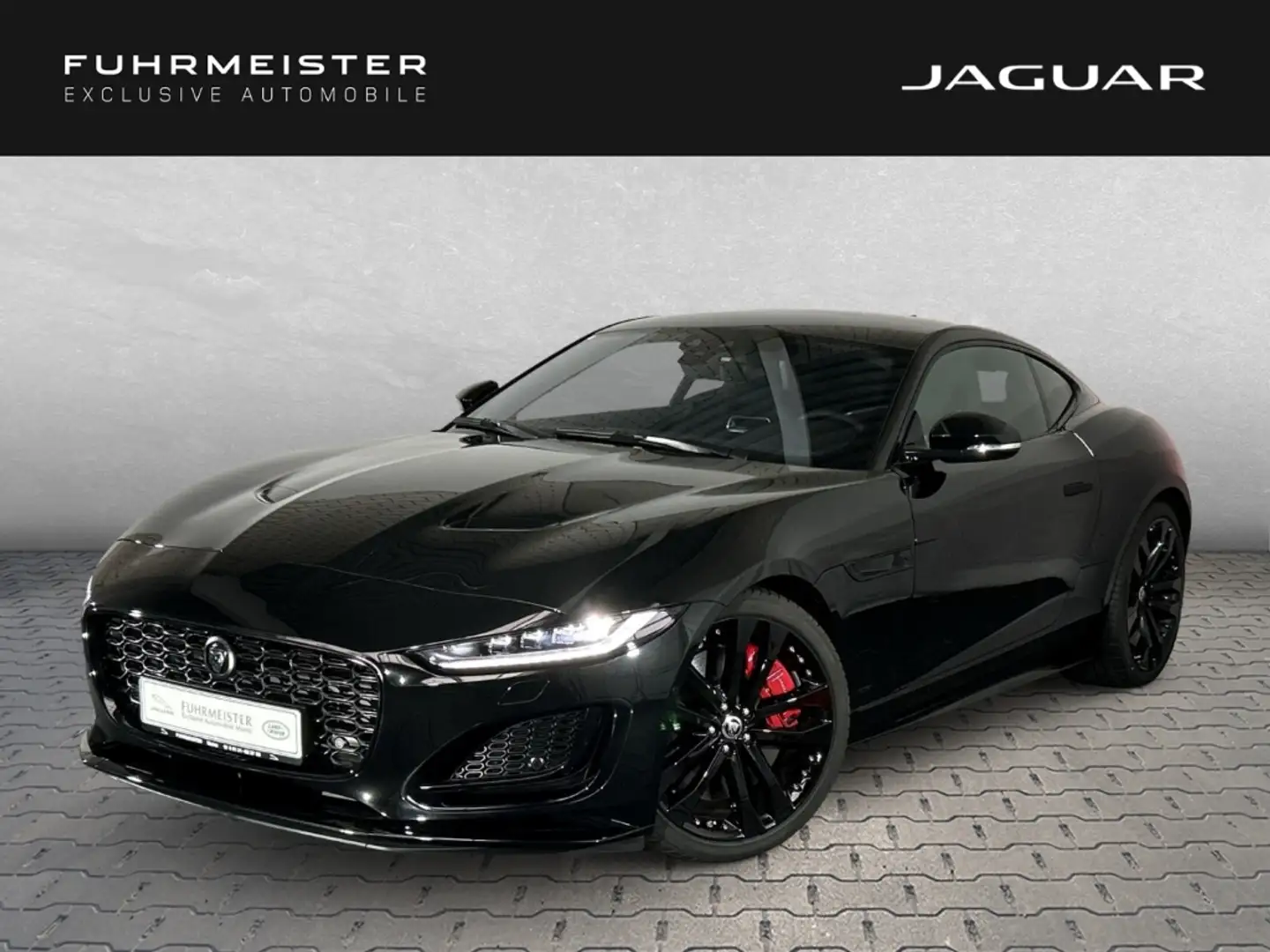 Jaguar F-Type Coupe P450 AWD R-Dyn. Panoramadach Чорний - 1