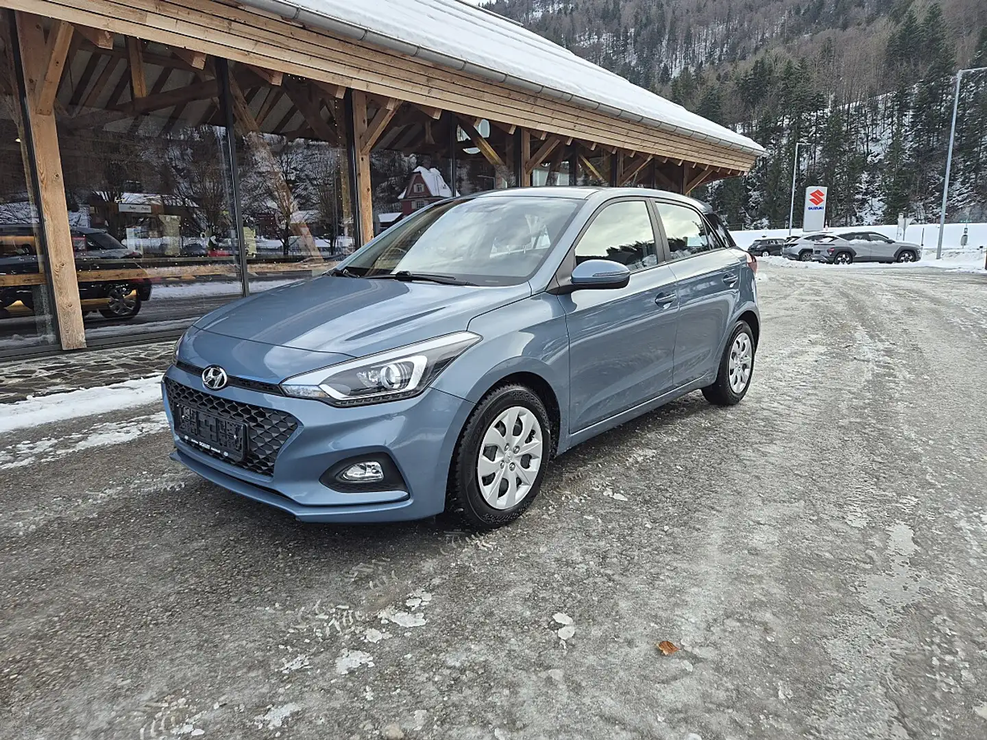Hyundai i20 1,0 T-GDI Level 3 DCT Blau - 1