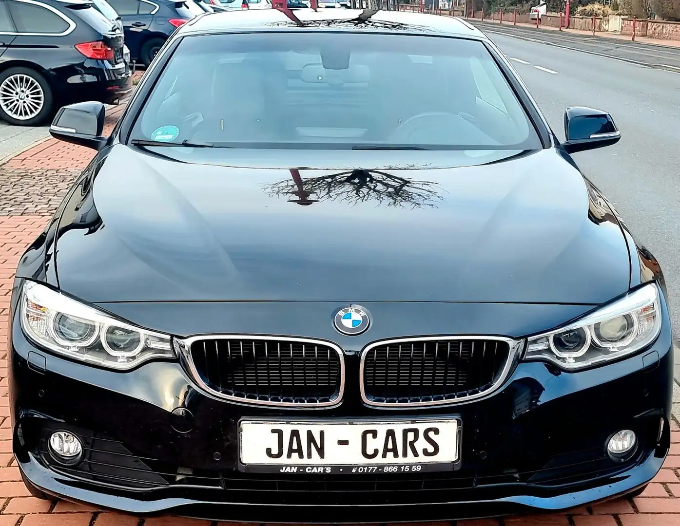 BMW 420 d Cab Automatik unfallfr Vollleder Xen Memory - 1