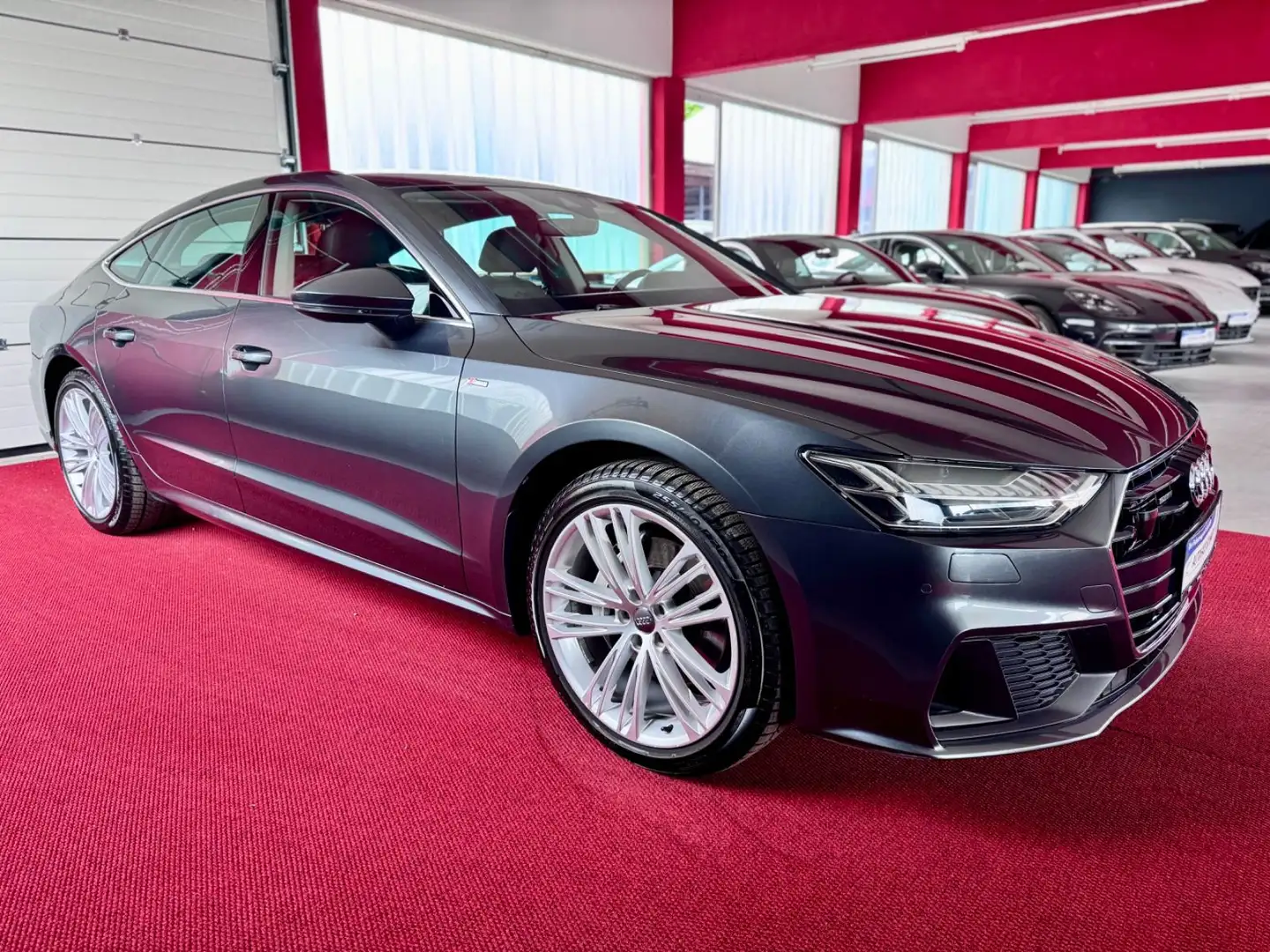 Audi A7 50TDI S Line Matrix ACC Luft Allradlenkun Kam Grau - 2