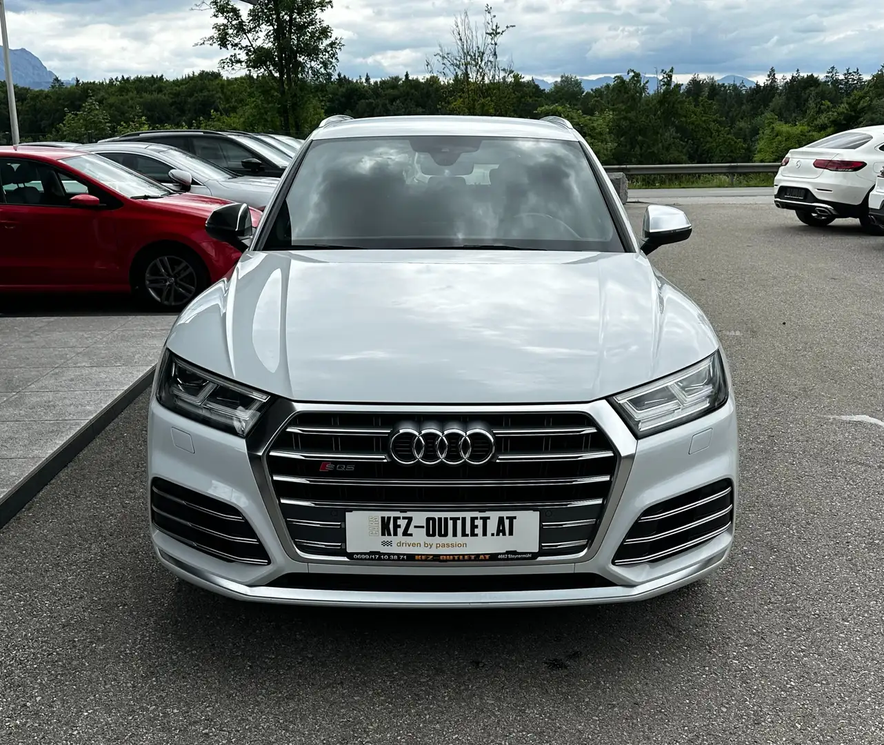 Audi SQ5 3.0 TDI Quattro *1.Besitz*AKH*Standheizung* Weiß - 2