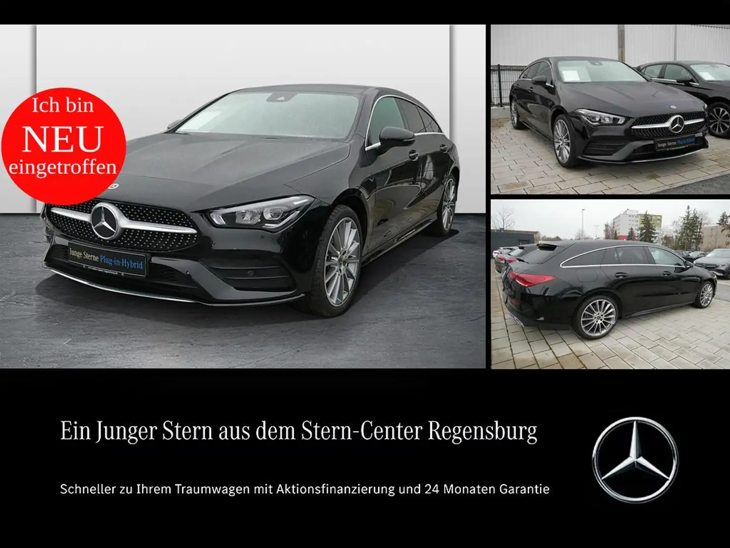 Mercedes-Benz CLA 250 e AMG+LED+AHK+Soundsystem Schwarz - 1