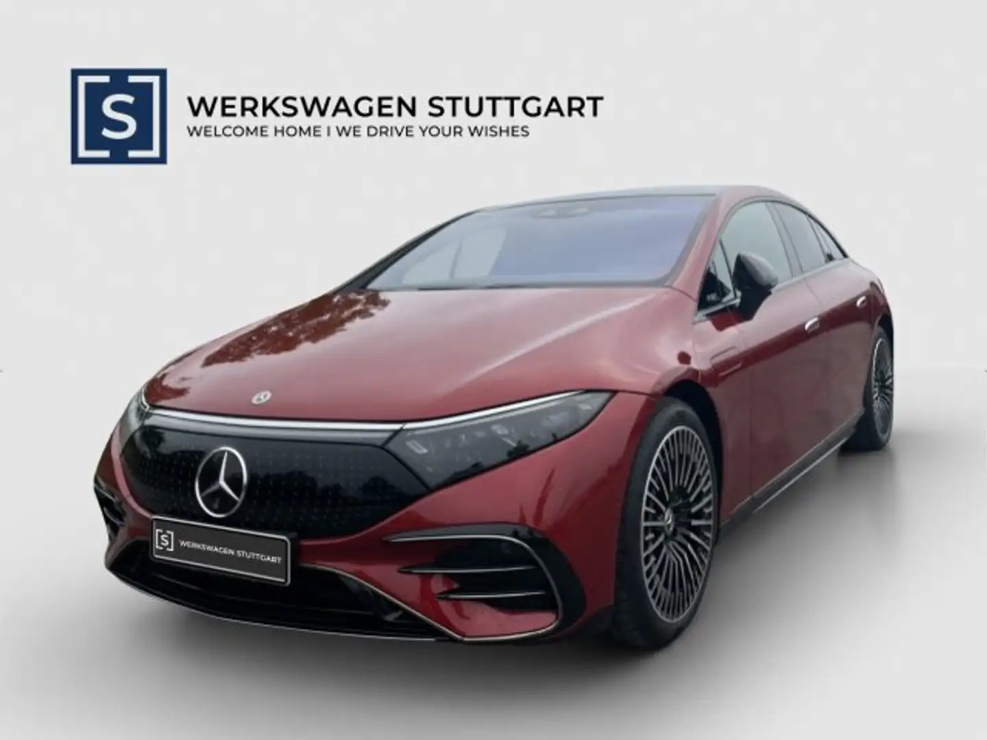 Mercedes-Benz EQS EQS 500 4M AMG Night 21" MASSAGE AHK 360° NP149 Rouge - 1